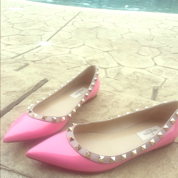 Valentino Shoes - Valentino Rockstud ballerina flats